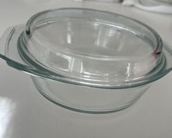 Jénai tál tetővel, 20 cm fül nélkül