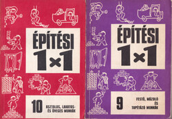 Kovács Géza, Varga Ferenc - Göczey András: Építési 1x1 9, 10 (2 kötet): Festő, mázoló és tapétázó mu