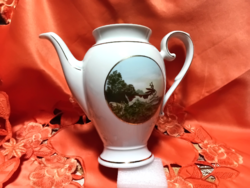 Animal Motif Porcelain Pitcher