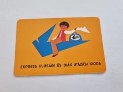 Express Youth and Student Travel Agency 1973. Annual Card Calendar