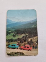 AUTOOPREMA Szabadka 1977. évi kártyanaptár - Autó export-import