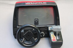 Autóvezetést szimuláló retro  játék retro műanyag fém 24x20x15 cm 3