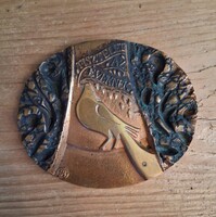 Szilágyi Bernadett (1951): Tisztelet az éveknek - Bronz plakett
