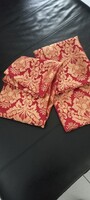 2 db selyem damaszt/Jacquard mintázatú nagypárna huzat