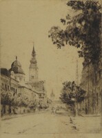 Magyar művész 1930 körül : Eperjes