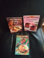 A 100 legjobb:cigányétel/egytálétel/csokoládés recept.