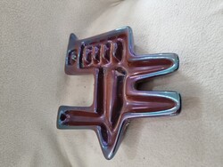 Zsolnay modern fali madar