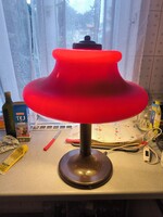 Retro Mind Centuri asztali lámpa műanyag búra fém Design làmpa az Astoria hotelben volt 53 cm magas