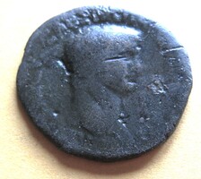 Római közép bronz Claudius I AS  10,7 gr/23 mm (L3)