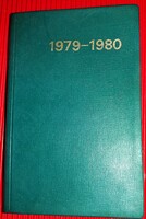 1979 -1980 tanév - Pedagógus MŰBŐR naptár - HIBÁTLAN a képek szerint