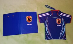 Japán válogatott vintage autó tükörre akasztható notesz ereklye (1996)