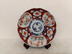 Antik imari kézzel festett Japán kínai porcelán tányér Ázsia 269 5286