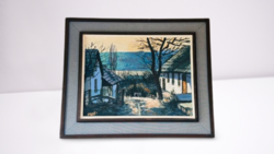 Arató István (1922-2000) Pomázi udvar