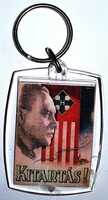 Retro Keychain Hungarian Arrow Cross Party WWII NAZI Propaganda 5.5 X 4 cm as shown in pictures 6
