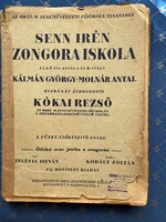 Az Orsz.M. Zeneművészeti Főiskola Tananyaga  Senn Irén Zongora Iskola Első évi anyag I.és II.füzet.