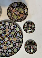 Chinese Hand-Painted Exclusive Cup, Plate, Centerpiece Set