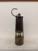 Antik bányász szerszám vájár karbid lámpa nagyon szép állapotban bányászlámpa 331 5373