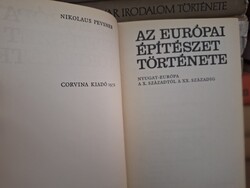 Az európai építészet története. 590.-Ft