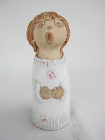 Antalfiné Szente Katalin kerámia éneklő lány