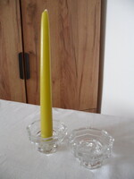 Glass Candle Holders