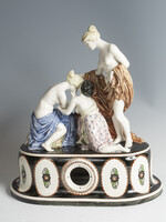 Nagyméretű Borszéky Frigyes szecessziós  óraház   (25-0003)