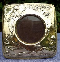 925-ös ezüst / Szecessziós fotókeret.