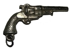 Vintage COLT alakú fém kulcstartó dísz jó állapotban a képek szerint
