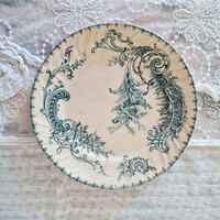 Belga antik fajansz tányér-Boch Fréres Keramis