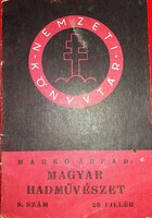 140.Markó Árpád -Magyar hadművészet könyv a képek szerint STÁDIUM SAJTÓVÁLLALAT