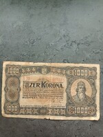 1000 korona bankjegy