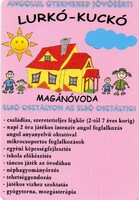 Kártyanaptár: Magánóvoda, Hódmezővásárhely.