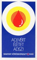 Kártyanaptár: Vöröskereszt.