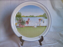 Villeroy & Boch porcelán falitányér nyár