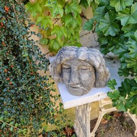 Mészkő szoborfej, reneszánsz szobor