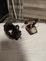 Vintage figuràlis ceruzahegyezők gramofon telefon àgyú