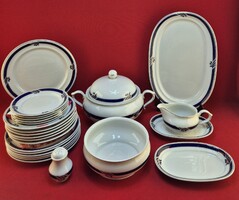 Hollóházi Blue Pattern Dinnerware Set