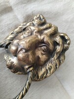 Lion Head, Brass - Door Knocker