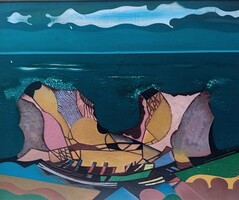 Óvári László festmény