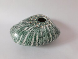 Retro kerámia ikebana "kavics tál"