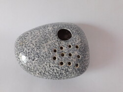 Retro kerámia ikebana "kavics tál"