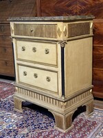 Komód 3-fiókos empire stilusú