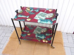 Foldable cocktail cart
