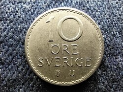 Svédország VI. Gusztáv Adolf (1950-1973) 10 Öre 1966 U