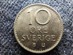 Svédország VI. Gusztáv Adolf (1950-1973) 10 Öre 1973 U