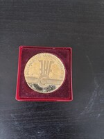 IHF emlékplakett / Magyarország–Ausztria 1995 – ritka darab. AKCIÓ leírásban