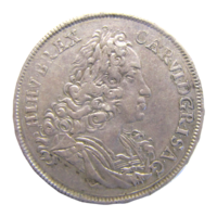 III.Károly 1/2 tallér 1733. R!