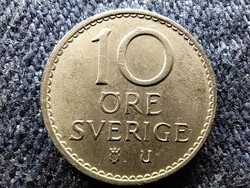 Svédország VI. Gusztáv Adolf (1950-1973) 10 Öre 1967 U