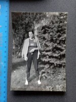 D208875  Női kézilabda   1970-80  CSEPEL ?  KHV  reklám (Kozmetikai és Háztartásvegyipari Vállalat)