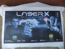 Laser X lézer fegyver pisztoly (infravörös) játék fegyver dupla szett (5703)