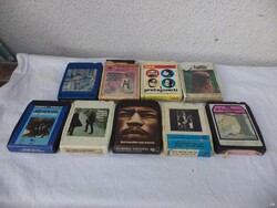 9db 8 track kazetta, Hendrix, Garfunkel, Lennon (5896)
